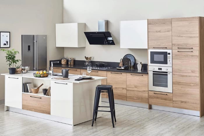 kitchen kabinets light colet